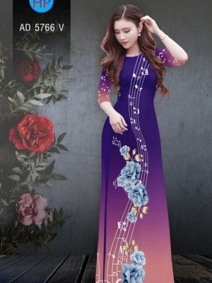 Vải áo dài hoa và nốt nhạc kiểu mới AD 5766 30 1561641523 320 Vai ao dai hoa va not nhac kieu moi AD