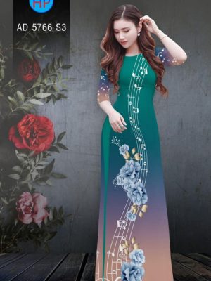 Vải áo dài hoa và nốt nhạc kiểu mới AD 5766 32 1561641523 436 Vai ao dai hoa va not nhac kieu moi AD