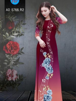 Vải áo dài hoa và nốt nhạc kiểu mới AD 5766 35 1561641523 906 Vai ao dai hoa va not nhac kieu moi AD
