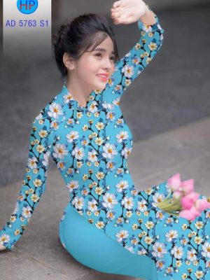 Vải áo dài Hoa đều thiết kế 2019 AD 5763 25 1561643184 205 Vai ao dai Hoa deu thiet ke 2019 AD 5763