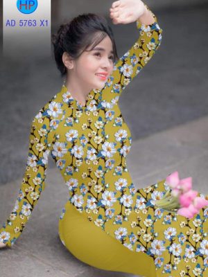 Vải áo dài Hoa đều thiết kế 2019 AD 5763 24 1561643184 608 Vai ao dai Hoa deu thiet ke 2019 AD 5763
