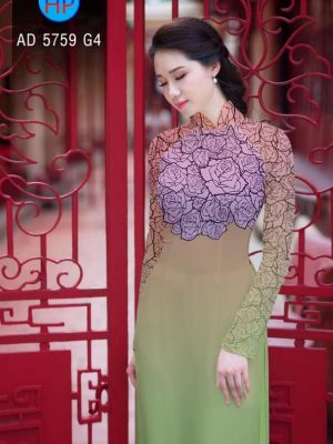 Vải áo dài Hoa hồng kiểu mới AD 5759 31 1561643282 98 Vai ao dai Hoa hong kieu moi AD 5759