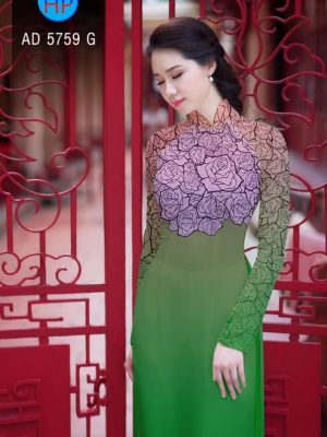 Vải áo dài Hoa hồng kiểu mới AD 5759 37 1561643284 464 Vai ao dai Hoa hong kieu moi AD 5759