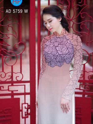 Vải áo dài Hoa hồng kiểu mới AD 5759 35 1561643284 674 Vai ao dai Hoa hong kieu moi AD 5759
