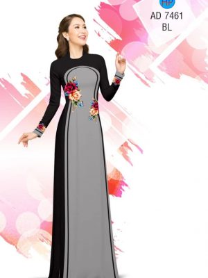 Vải áo dài Hoa hồng mới ra AD 7461 25 1561643423 220 Vai ao dai Hoa hong moi ra AD 7461
