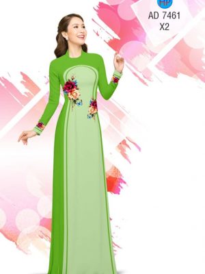 Vải áo dài Hoa hồng mới ra AD 7461 34 1561643423 225 Vai ao dai Hoa hong moi ra AD 7461