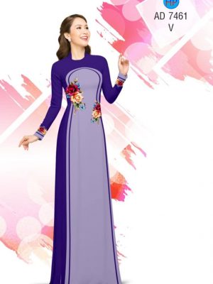 Vải áo dài Hoa hồng mới ra AD 7461 30 1561643423 428 Vai ao dai Hoa hong moi ra AD 7461