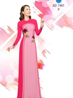 Vải áo dài Hoa hồng mới ra AD 7461 26 1561643423 713 Vai ao dai Hoa hong moi ra AD 7461