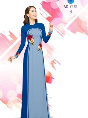Vải áo dài Hoa hồng mới ra AD 7461 36 1561643424 942 Vai ao dai Hoa hong moi ra AD 7461