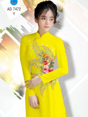 Vải áo dài Hoa hồng mới ra AD 7472 25 1561646460 184 Vai ao dai Hoa hong moi ra AD 7472