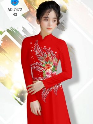 Vải áo dài Hoa hồng mới ra AD 7472 27 1561646460 257 Vai ao dai Hoa hong moi ra AD 7472
