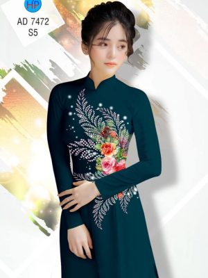 Vải áo dài Hoa hồng mới ra AD 7472 26 1561646460 45 Vai ao dai Hoa hong moi ra AD 7472