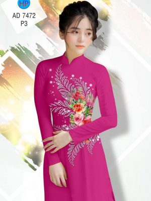 Vải áo dài Hoa hồng mới ra AD 7472 29 1561646460 506 Vai ao dai Hoa hong moi ra AD 7472