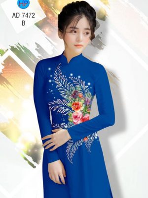 Vải áo dài Hoa hồng mới ra AD 7472 37 1561646460 542 Vai ao dai Hoa hong moi ra AD 7472