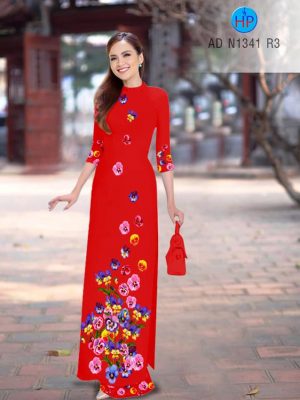Vải áo dài Hoa in 3D mới ra AD N1341 22 1561649685 747 Vai ao dai Hoa in 3D moi ra AD N1341