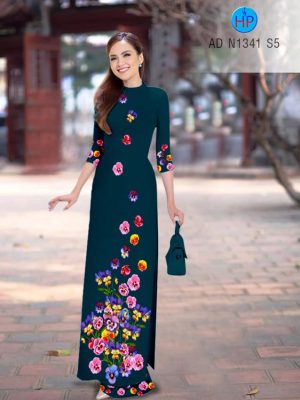 Vải áo dài Hoa in 3D mới ra AD N1341 31 1561649685 994 Vai ao dai Hoa in 3D moi ra AD N1341