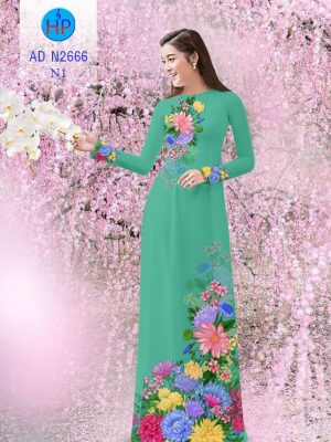 1561654699 3 Vai ao dai Hoa Cuc kieu moi AD N2666