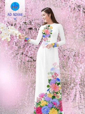 1561654700 315 Vai ao dai Hoa Cuc kieu moi AD N2666