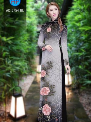 Vải áo dài Hoa in 3D mới ra AD 5754 30 1561655627 217 Vai ao dai Hoa in 3D moi ra AD 5754