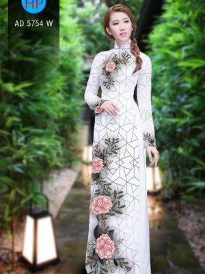 Vải áo dài Hoa in 3D mới ra AD 5754 35 1561655627 223 Vai ao dai Hoa in 3D moi ra AD 5754
