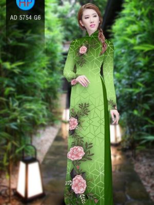 Vải áo dài Hoa in 3D mới ra AD 5754 22 1561655627 323 Vai ao dai Hoa in 3D moi ra AD 5754