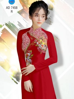 Vải áo dài Hoa hồng kiểu mới AD 7458 29 1561657966 21 Vai ao dai Hoa hong kieu moi AD 7458