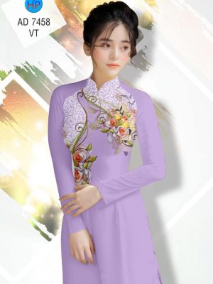 Vải áo dài Hoa hồng kiểu mới AD 7458 32 1561657966 940 Vai ao dai Hoa hong kieu moi AD 7458