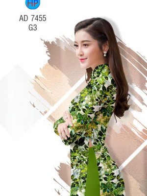 Vải áo dài Lá mới ra AD 7455 22 1561658834 64 Vai ao dai La moi ra AD 7455