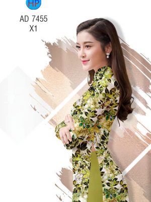 Vải áo dài Lá mới ra AD 7455 32 1561658835 247 Vai ao dai La moi ra AD 7455