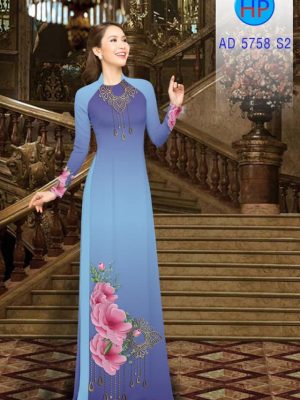 1561659185 112 Vai ao dai Hoa in 3D thiet ke 2019 AD
