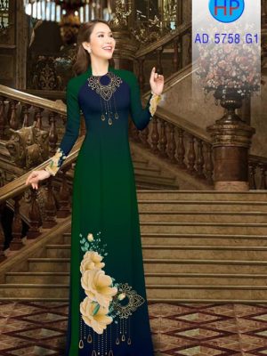 1561659185 223 Vai ao dai Hoa in 3D thiet ke 2019 AD