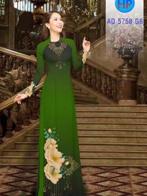 1561659185 75 Vai ao dai Hoa in 3D thiet ke 2019 AD