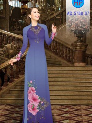 1561659185 807 Vai ao dai Hoa in 3D thiet ke 2019 AD