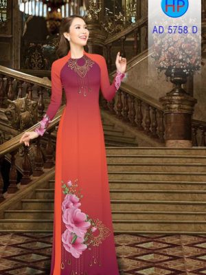 1561659186 699 Vai ao dai Hoa in 3D thiet ke 2019 AD