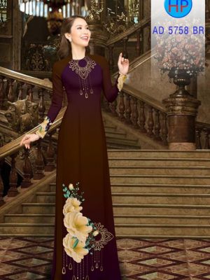 1561659186 861 Vai ao dai Hoa in 3D thiet ke 2019 AD