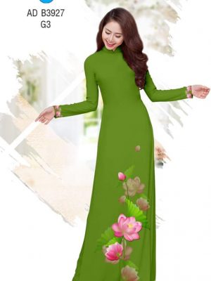 1561659279 55 Vai ao dai hoa Sen thiet ke 2019 AD B3927