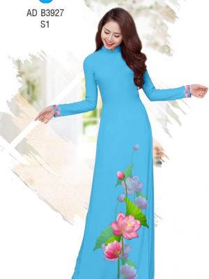 1561659279 804 Vai ao dai hoa Sen thiet ke 2019 AD B3927