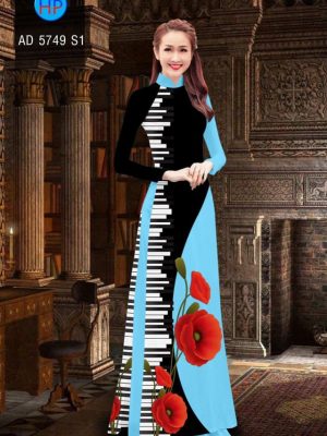 Vải áo dài hình cây đàn mới ra AD 5749 23 1561660185 514 Vai ao dai hinh cay dan moi ra AD 5749