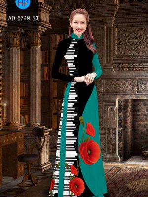 Vải áo dài hình cây đàn mới ra AD 5749 33 1561660187 621 Vai ao dai hinh cay dan moi ra AD 5749