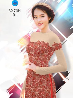 Vải áo dài in giả ren mới ra AD 7454 21 1561663669 587 Vai ao dai in gia ren moi ra AD 7454