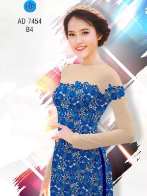 Vải áo dài in giả ren mới ra AD 7454 37 1561663669 826 Vai ao dai in gia ren moi ra AD 7454