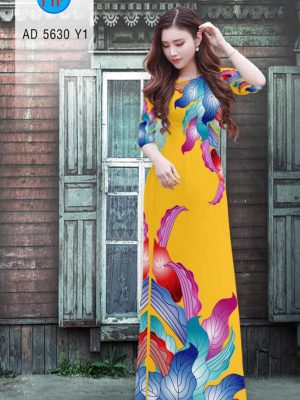 Vải áo dài Lá mới ra AD 5630 28 1561664815 384 Vai ao dai La moi ra AD 5630