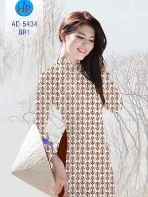 Vải áo dài hình lá đều kiểu mới AD 5434 23 1561667555 437 Vai ao dai hinh la deu kieu moi AD 5434