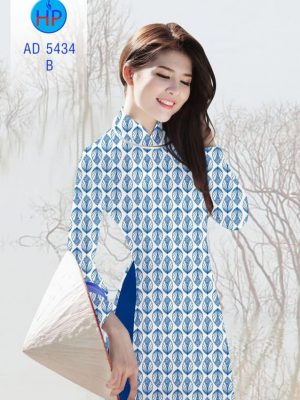 Vải áo dài hình lá đều kiểu mới AD 5434 22 1561667555 612 Vai ao dai hinh la deu kieu moi AD 5434