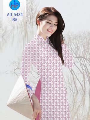 Vải áo dài hình lá đều kiểu mới AD 5434 27 1561667555 790 Vai ao dai hinh la deu kieu moi AD 5434