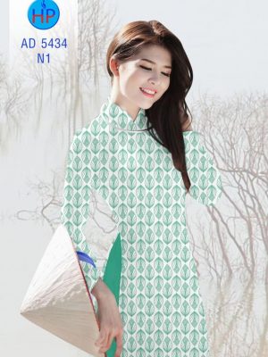 Vải áo dài hình lá đều kiểu mới AD 5434 33 1561667556 73 Vai ao dai hinh la deu kieu moi AD 5434