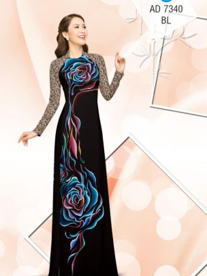 Vải áo dài Hoa hồng sắc sảo thiết kế 2019 AD 7340 28 1561667653 169 Vai ao dai Hoa hong sac sao thiet ke 2019