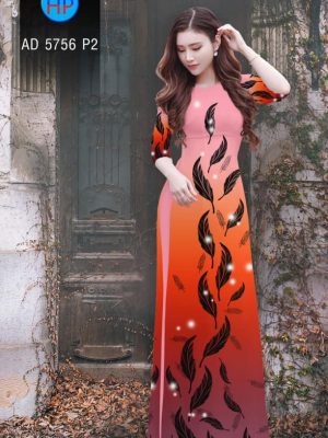 Vải áo dài hình lá mới ra AD 5756 31 1561673006 537 Vai ao dai hinh la moi ra AD 5756