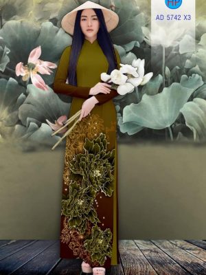Vải áo dài Hoa Mẫu Đơn đẹp sang kiểu mới AD 5742 33 1561673983 295 Vai ao dai Hoa Mau Don dep sang kieu moi