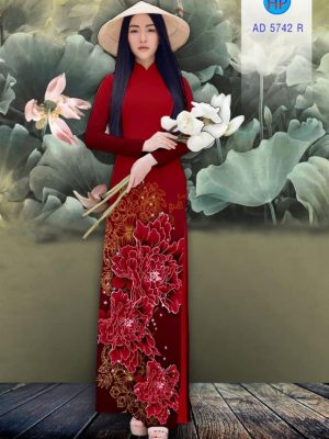 Vải áo dài Hoa Mẫu Đơn đẹp sang kiểu mới AD 5742 26 1561673983 784 Vai ao dai Hoa Mau Don dep sang kieu moi